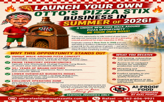 Launch Your Own Pizza Stix Biz for Summer of 2026!