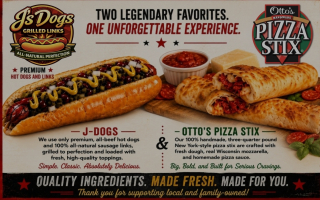 Launch Your Own J-Dogs + Otto's Pizza Stix Biz