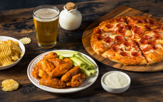 Pizza-Wing Restaurant with Full Service Sports Bar