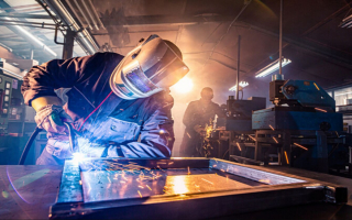 Metal fabrication Shop with Real Estate