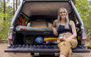 Best-in-class removable truck camping/sleep system