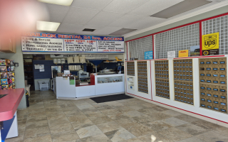 Postal mailbox PO box store