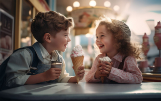 Charming Ice Cream Shop!