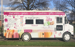 Le Macaron French Pastries Food Truck PLUS Franchi