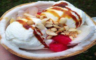 Nonfranchise Ice Cream Shop Near University