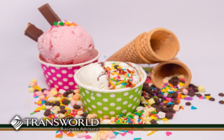 Thriving Ice Cream Bar In Upscale Neighborhood