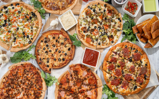 Large Pizza And Games Venue With Building