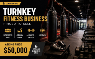 Acquire a Fully Built Boutique Fitness Studio 