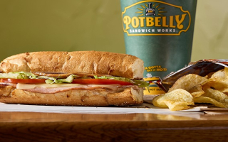 Potbelly Restaurant Anchored by Major Retail  