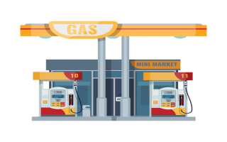 Two Closed Corporate Gas Stations Business-only  Two Closed Corporate Gas Stations Business-only